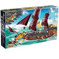 Kliknite za detalje - BanBao kocke Nesavladivi Piratski Brod 8702