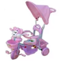 Kliknite za detalje - Tricikl guralica Meda sa zaštitom od Sunca TS4330 29913 roze