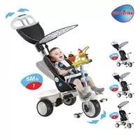 Kliknite za detalje - SmarTrike Dečji tricikl 4u1 Recliner 1915502 black