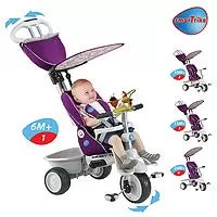 Kliknite za detalje - SmarTrike Dečji tricikl 4u1 Recliner 1914102 pink