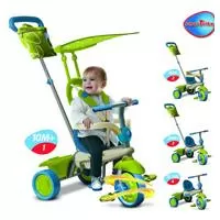Kliknite za detalje - Smart Trike Tricikl 10 - 36 meseci Vanilla green 6700900
