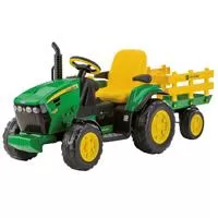 Kliknite za detalje - Peg Perego Traktor sa prikolicom na akumulator John Deere Ground Force IGOR0047 P75121047