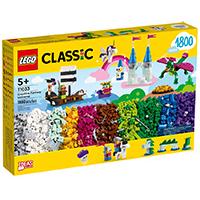 Kliknite za detalje - LEGO® Classic Kocke Kreativni čarobni svet 11033