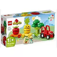 Kliknite za detalje - LEGO® DUPLO® Kocke Traktor sa voćem i povrćem 10982