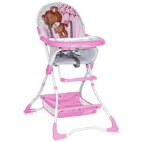 Kliknite za detalje - Bertoni Lorelli Visoka stolica za bebe Bravo Pink Bear 10100061511