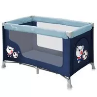 Kliknite za detalje - Bertoni Lorelli Prenosivi krevetac Nanny Blue Soccer