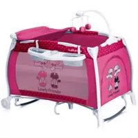 Kliknite za detalje - Bertoni Lorelli Prenosivi krevetac sa 2 nivoa iLounge Pink Friends
