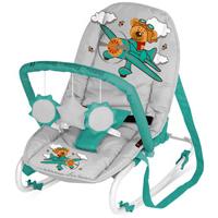 Kliknite za detalje - Bertoni Lorelli Ležaljka - njihalica za bebe Top Relax Grey&Green Pilot 10110021518