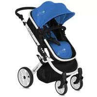 Kliknite za detalje - Bertoni Kolica za bebe 2u1 Luna Grey&Blue World 10020801437