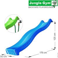 Kliknite za detalje - Vodeni Tobogan Spust 2.2 m - Jungle Gym Sa TUV Sertifikatom Blue