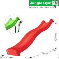 Kliknite za detalje - Vodeni Tobogan Spust 2.2 m - Jungle Gym Sa TUV Sertifikatom Red