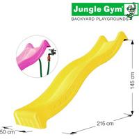 Kliknite za detalje - Vodeni Tobogan Spust 2.65 m - Jungle Gym Sa TUV Sertifikatom Yellow