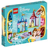 Kliknite za detalje - LEGO® Disney Kocke Kreativni zamkovi Diznijevih princeza 43219