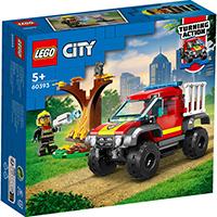 Kliknite za detalje - LEGO® City Kocke Spasavanje vatrogasnim terencem 4x4 60393