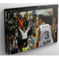 Kliknite za detalje - KK Partizan Fotografija Pavlović Kanvas 40x30 cm 