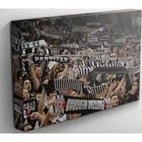 Kliknite za detalje - KK Partizan Fotografija Himna Kanvas 40x30 cm 