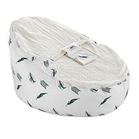 Kliknite za detalje - BabyJem Ležaljka lazy bag za bebe -  fotelja za decu Bean Bed Fluffy botanic 33486