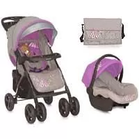 Kliknite za detalje - Bertoni Lorelli 2u1 Dečja Kolica Rio Beige&Rose 10020641546