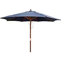 Kliknite za detalje - Suncobran - Parasol 3m Sa Drvenim Nosačima od Eukaliptusa 15-171000