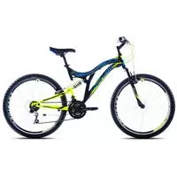 Kliknite za detalje - Bicikl Capriolo CTX 260 26/18HT crno neon zelena 913351-18