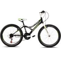 Kliknite za detalje - Bicikl Capriolo Diavolo 400 24/18HT crno zelena 914300-13