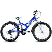 Kliknite za detalje - Bicikl Capriolo Diavolo 400 FS 24/18HT plavo bela 915307-13