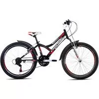 Kliknite za detalje - Bicikl Capriolo Diavolo 400 24/18HT crno crvena 915306-13