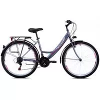 Kliknite za detalje - Bicikl Capriolo Metropolis Lady 26/18HT siva pink 914401-19