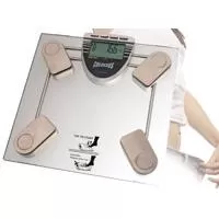 Multifunkcionalna Digitalna telesna vaga CSS-3310 - Digitalna telesna vaga elegantnog dizajna, sa staklenom površinom. Meri do 150kg težine, gradacija je 100g. Osim težine ova vaga meri masnoću i hidrataciju.