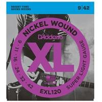 Kliknite za detalje - D Addario EXL120 žice za električnu gitaru 9-42