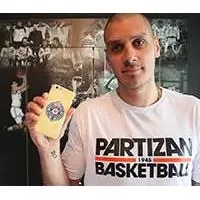 Kliknite za detalje - KK Partizan Teren Maska Za Mobilne Telefone