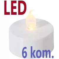 Kliknite za detalje - Male LED sveće 6 kom.
