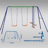 Kliknite za detalje - Ljuljaška Igraonica Za Dvorište 15-607
