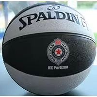 Kliknite za detalje - Spalding Košarkaška Lopta KK Partizan - EUROLEAGUE approved