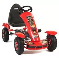 Kliknite za detalje - Karting automobil na pedale crveni Sunkids 618 veći