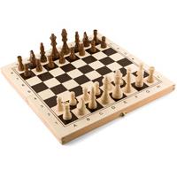 Kliknite za detalje - Drveni set igara 3u1 Šah Backgammon Dame Pino Toys 8309