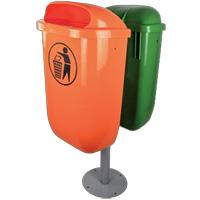 Kanta za otpatke za kačenje na stub 50 litara
