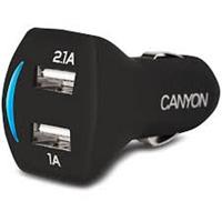Kliknite za detalje - Dual USB punjač za upaljač automobila Canyon CNE-CCA22SB