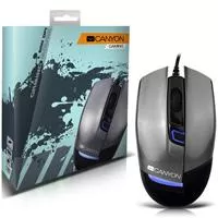 Kliknite za detalje - Miš za računar Canyon Gaming Mouse Silver Grey CNS-SGM4G