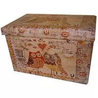 Kliknite za detalje - Kutija za igračke - tabure Childream TM94A292owls