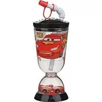 Kliknite za detalje - Čaša sa slamkom i figurom Lightning McQueen Trudeau 6199380