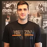 Kliknite za detalje - Partizan 1945 Basketball Majica L Crna