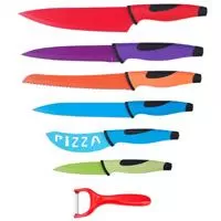 Kliknite za detalje - Bergner Nož set 7 kom Renberg Bene multicolor RB-2503