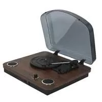 Kliknite za detalje - Prenosni Bluetooth USB Gramofon sa zvučnicima i radio prijemnikom