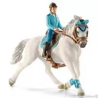 Kliknite za detalje - Schleich Domaće životinje - Set za jahanje - jahač i oprema 42111