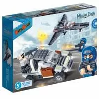 Kliknite za detalje - BanBao Mission Eagle kocke Borbeno vozilo i avion 6210