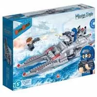 Kliknite za detalje - BanBao Mission Eagle kocke Borbeni brod 6211