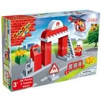 Kliknite za detalje - BanBao Fire kocke Vatrogasna brigada 9633