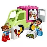 Kliknite za detalje - LEGO® DUPLO® kockice Kamion sa sladoledom LE10586
