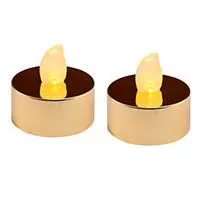 Kliknite za detalje - Ukrasne LED sveće 10 komada CD2/GOLD